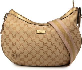 Gucci Pre-owned Gucci GG Canvas Web Crossbody Ladies TW8SQWNM2D5Q26RI