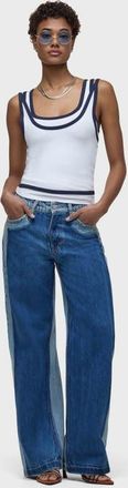 Hudson Rylee Patch Loose Pant in Double Take at Nordstrom, Size 33