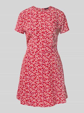 Tommy Jeans Tailliertes Freizeitkleid aus reiner Viskose in Rot, Gr&ouml;&szlig;e M
