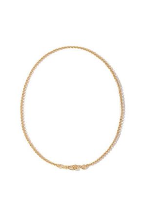 Otiumberg 14kt Gold Vermeil Locked Necklace in Yellow Toned Gold at Nordstrom