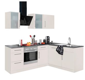 Wiho Küchen Winkelküche »Cali« ohne E-Geräte, Stellbreite 220 x 170 cm