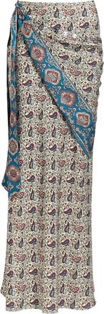 Paco Rabanne Gonna lunga con stampa - Toni neutri