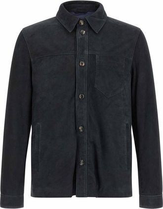 Pal Zileri Suede Overshirt