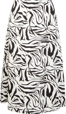 Faina Midi-rok met zebraprint caneva