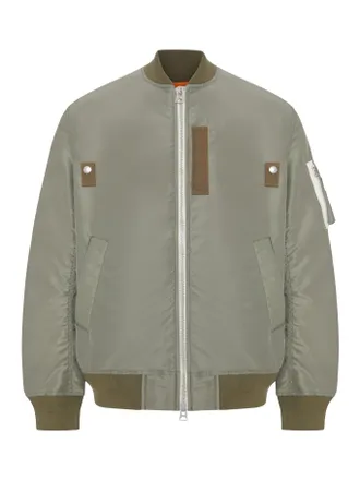 sacai NYLON BOMBER JACKET WITH ZIP - Sacai - Man