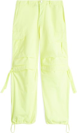 Freddy Pantaloni cargo in popeline con doppia coulisse