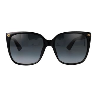Gucci Stylish Sunglasses Gg0022S - female - Gucci - Sunglasses - Black - 57 MM - Accessories