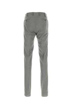 Pantaloni Torino Mens Grey Stretch Cotton Chino Pant 0220 Pantaloni