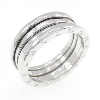 Bulgari White Gold White Gold (18K) Band Ring (Pre-Owned)
