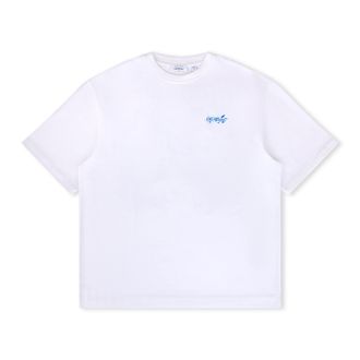 Off-white Paint Splatter Arrow Diag Skate Fit T-Shirt