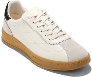 Cole Haan Grand Crosscourt Brynn Sneaker in Ivory/Silver Birch Suede at Nordstrom Rack, Size 8.5