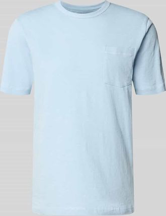 Marc O'Polo Regular Fit T-Shirt aus reiner Baumwolle in Hellblau, Gr&ouml;&szlig;e XXXL