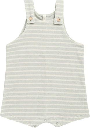 Rylee + Cru Gio Stripe Terry Romper in Seafoam at Nordstrom, Size 18-24M