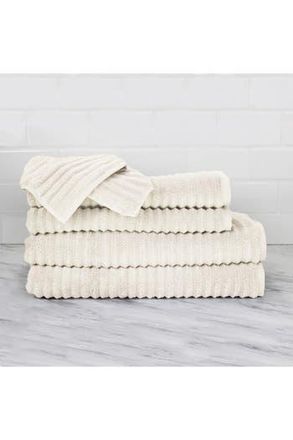 Melange Home Zero Twist 6-Piece Towel Set - Multiple Colors Available in White at Nordstrom Rack