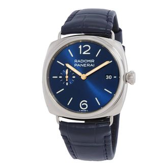Officine Panerai Radiomir Quaranta 40 Automatic Blue Dial Mens Watch PAM01293