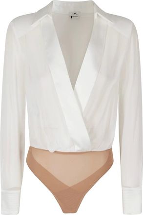 Elisabetta Franchi Donna, Top, Bianco, S, new