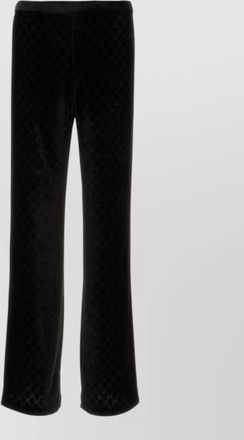 Gucci monogram straight-leg tailored trousers