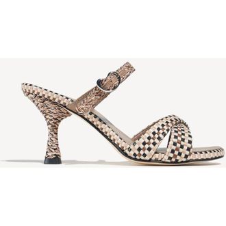 Amambaih Irene Handwoven Sculptural Heel Mule Sandal at Nordstrom, Size 37