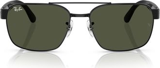Ray-Ban 61mm Square Sunglasses in Black at Nordstrom