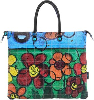 Gabs Omkeerbare Multicolor Shopper Tote Rugzak - Dames - Shoppers - Veelkleurig - ONE Size - Katoen - Tassen