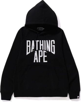 A Bathing Ape NYC Logo Hoodie Black 1J80-114-007-BLK