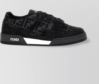 Fendi leather low-top sneakers