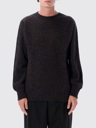 Howlin Maglia girocollo in misto lana con polsi e fondo a coste