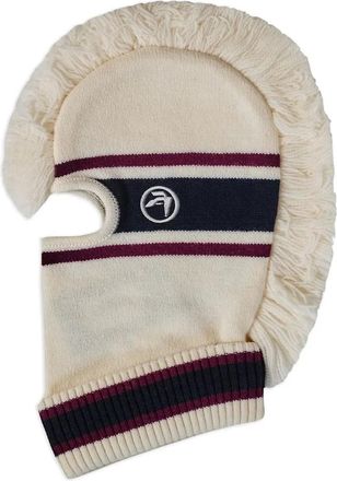 AMBUSH Passamontagna con frange - Bianco