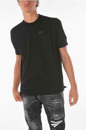 Dsquared2 Crew-Neck T-Shirt IBRA FIT with Chest Pocket size L