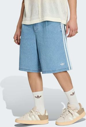 adidas Originals Pantaloncini chino di jeans azzurri-Blu