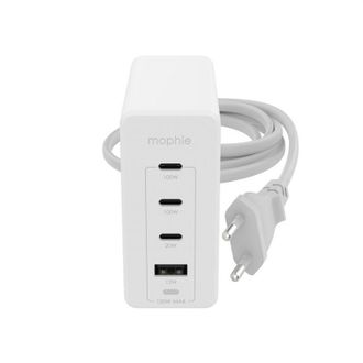 Mophie 409909309 Cargador De Dispositivo M&oacute;vil Port&aacute;til, Smartphone, Tableta Blanco Corriente Alterna Carga R&aacute;pida Interior