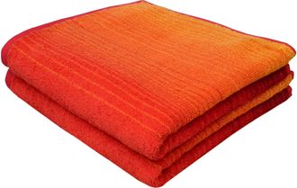 Dyckhoff Handtücher »Colori« 2x Handtücher, aus 100% Bio Baumwolle, 450 g/m²