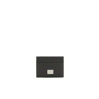 Dolce & Gabbana Tarjetero Dauphine - Accessories - Hombre - Negro - ONE SIZE