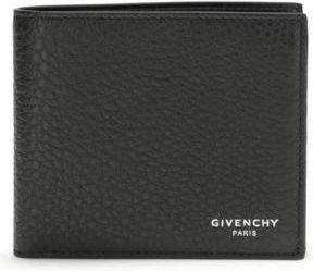 Givenchy Wallets & Cardholders, male, Black, Size: ONE SIZE Leather Grain Wallet