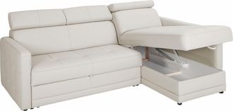 Exxpo Sofa Fashion Ecksofa »Arles, Federkern, OTTOs Choice, zeitlos, Breite 225cm, L-Form« wahlweise mit Bettfunktion und Bettkasten, inkl. Kopfteilverstellung