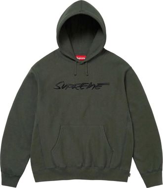SUPREME Futura hoodie met trekkoord - Groen