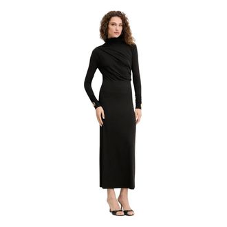 Simona Corsellini Vestido Largo Adornado - Dresses - Mujer - Negro - XL
