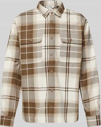 Casual Friday Casual Friday Regular Fit Hemdjacke mit Brusttaschen Modell AUSTER in Offwhite, Gr&ouml;&szlig;e L