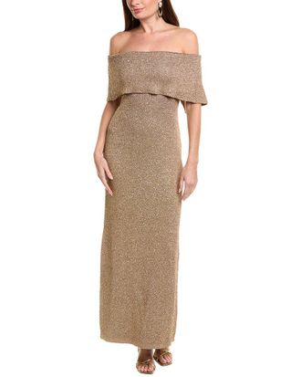 Lela Rose Sequin Knit Deedie Gown