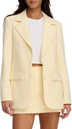 Favorite Daughter The Favorite Oversize Blazer in Moonbeam at Nordstrom, Size Xx-Small