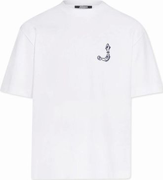 Jacquemus Mens Mens White Jacquemus Oversized The Merù T-Shirt - Size: 38