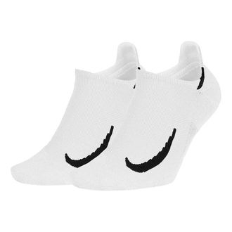 Nike Casual Sports Breathable Running Socks 2 Pairs White SX7554-100