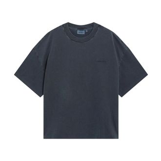 Carhartt Work in Progress Carhartt Wip, T-Shirts, male, Gray, Size: XL S/S Benton T-Shirt