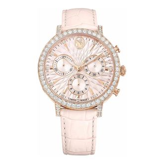 Swarovski Dames, Accessoires, Roze, Maat: ONE Size Leer