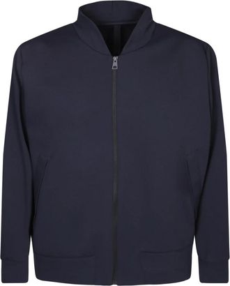 Harris Wharf London Zwarte Techno Bomberjack - Heren - Bomber jackets - Zwart - XL - Jassen