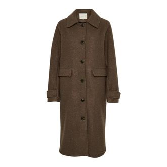 Kaffe KAannelise Coat - Coats - Mujer - Marr&oacute;n - 3XL
