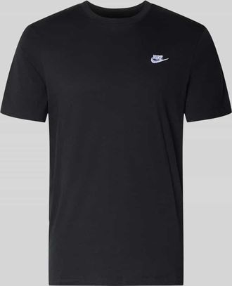 Nike T-Shirt mit Label-Stitching in Black, Gr&ouml;&szlig;e XXL
