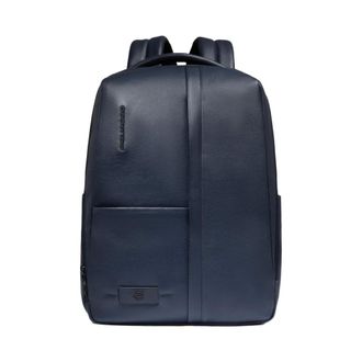 Piquadro Heren, Tassen, Blauw, Maat: ONE Size Leer