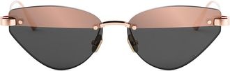 Dior Dior Cdior B5u E0a7 Oro Rosa Lucido Sunglasses