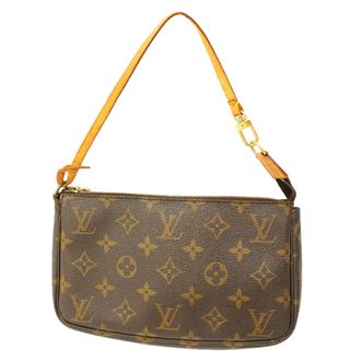 Louis Vuitton Brown Pouch (Pre-Owned)